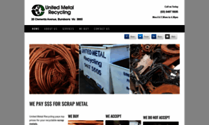 Unitedmetalrecycling.com.au thumbnail