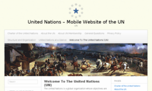 Unitednations.mobi thumbnail