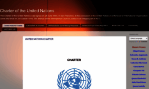 Unitednationscharter.com thumbnail