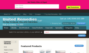 Unitedremedies.net thumbnail