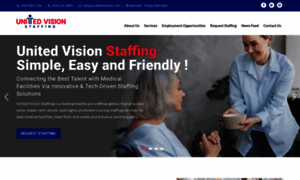 Unitedvisionstaffing.com thumbnail