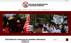 Uniteherelocal75.org thumbnail