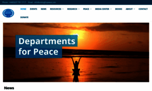 Unitingforpeace.com thumbnail