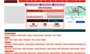 Unitsconverters.com thumbnail