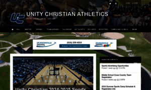 Unitychristianathletics.org thumbnail