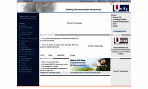 Unityinfratel.com thumbnail