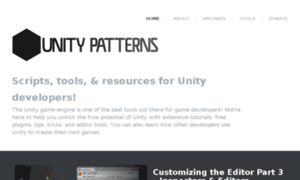 Unitypatterns.com thumbnail