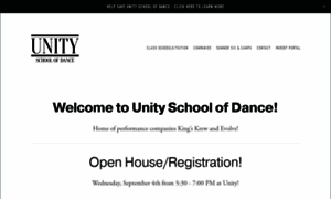 Unityschoolofdance.com thumbnail