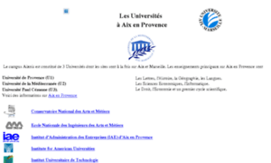 Univ-aix.fr thumbnail