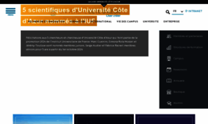 Univ-cotedazur.fr thumbnail