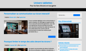 Univers-tablettes.com thumbnail
