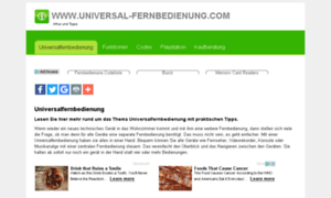 Universal-fernbedienung.com thumbnail