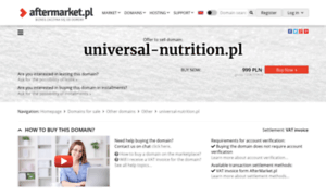 Universal-nutrition.pl thumbnail