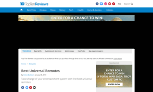 Universal-remote-review.toptenreviews.com thumbnail