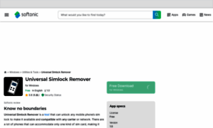 Universal-simlock-remover.en.softonic.com thumbnail