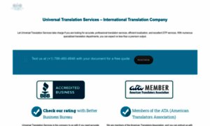 Universal-translation-services.com thumbnail