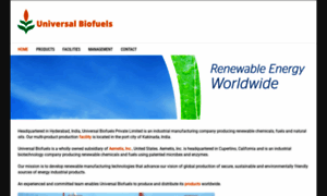 Universalbiofuelsltd.com thumbnail