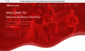 Universaldancedestiny.com thumbnail