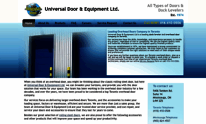 Universaldoorltd.com thumbnail