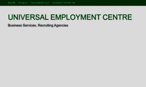 Universalemploymentcentre.enic.pk thumbnail