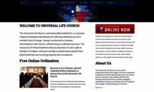 Universallifechurch.org thumbnail