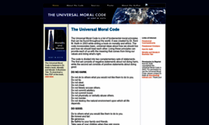 Universalmoralcode.com thumbnail