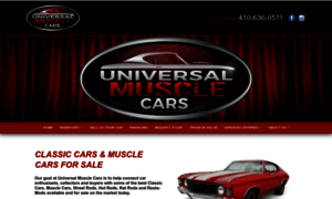 Universalmusclecars.com thumbnail