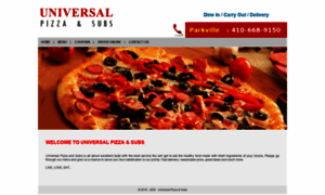 Universalpizzasubs.com thumbnail
