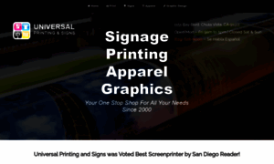 Universalprintingandsigns.com thumbnail