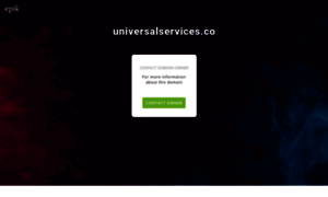 Universalservices.co thumbnail