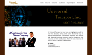 Universaltransportlogistics.com thumbnail