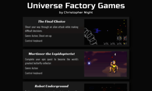 Universefactory.net thumbnail