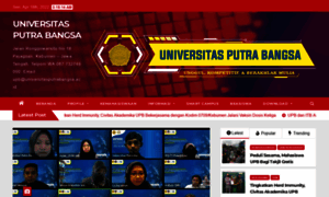 Universitasputrabangsa.ac.id thumbnail