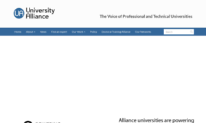 University-alliance.ac.uk thumbnail