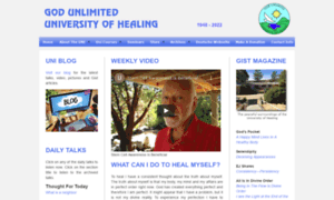 University-of-healing.edu thumbnail