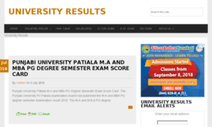 University-results.org.in thumbnail