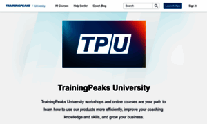 University.trainingpeaks.com thumbnail