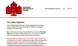 Universityadmissions.ca thumbnail