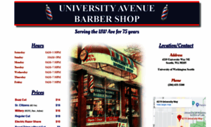 Universityavebarbershop.com thumbnail