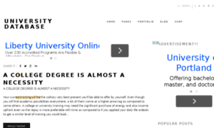 Universitydbase.blogspot.in thumbnail