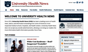 Universityhealthnews.com thumbnail
