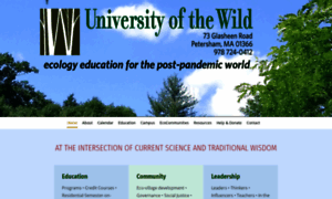 Universityofthewild.org thumbnail