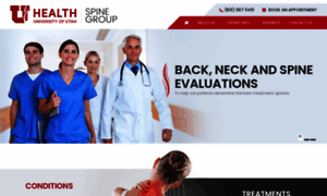 Universityofutahspine.com thumbnail