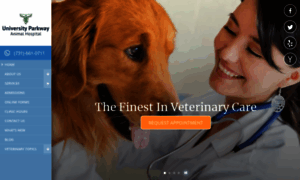 Universityparkwayvet.com thumbnail