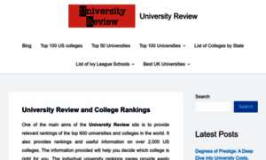 Universityreview.org thumbnail