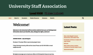 Universitystaffassociation.org thumbnail