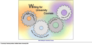 Universitywriting.shu.ac.uk thumbnail