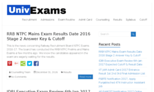 Univexams.in thumbnail