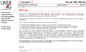 Unix-ag.uni-kl.de thumbnail