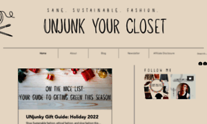 Unjunkyourcloset.com thumbnail